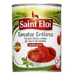 Tomate pelado em metades