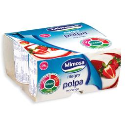 Iogurte magro pôlpa de morango