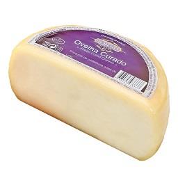 Queijo de ovelha e cabra curado barrado 1/2 un
