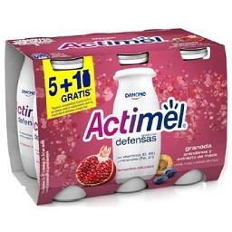 Actimel Romã e Mirtilo c/ Extratos de Maçã