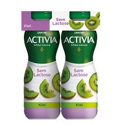 Activia líquido sem lactose kiwi