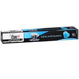 Café em cápsulas descafeinado