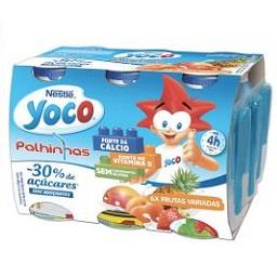 Iogurte líquido yoco de frutas variadas
