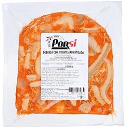 Dobrada com tomate aromatizada