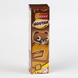 Bolachas com recehio de chocolate