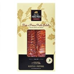 Paio porco ibérico fatiado