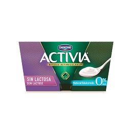 Activia 0% s/ lactose natural açucarado