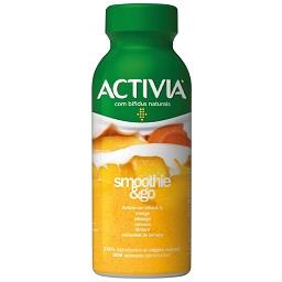Activia Smoothie Manga/Pêssego/Cenoura/Tâmara/Sement...