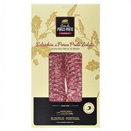 Salsichão porco ibérico fatiado