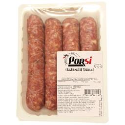 4 Salsichas de porco